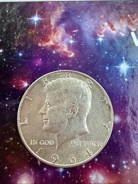 1964 Kennedy Half Dollar 90% Silver Coin